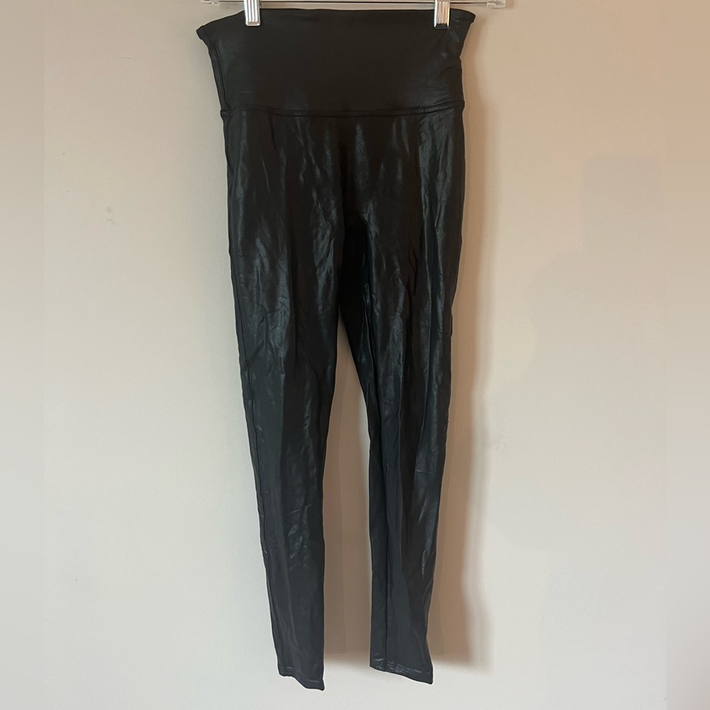 Spanx faux leather leggings